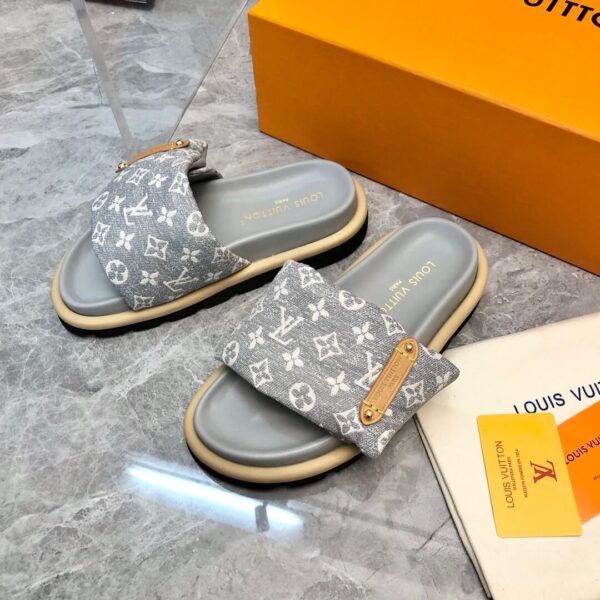 LV Giovanni Light Blue Sandals