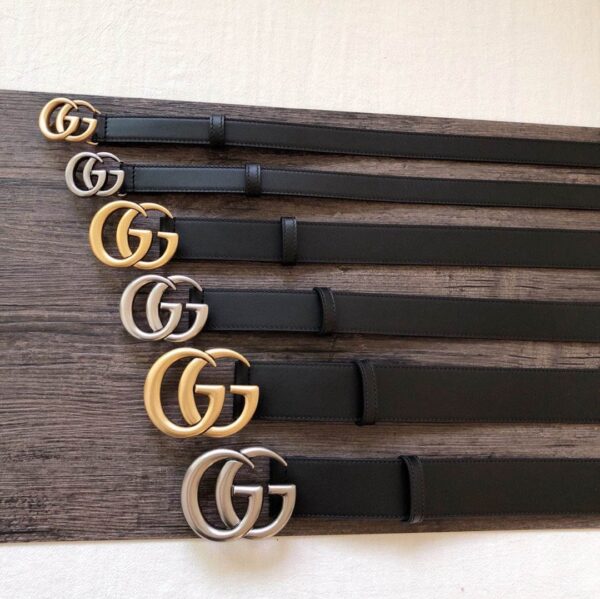 Gucci Leather Belts with GG Buckle