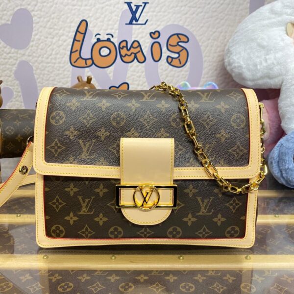 LV Dauphine Soft Shoulder Bag