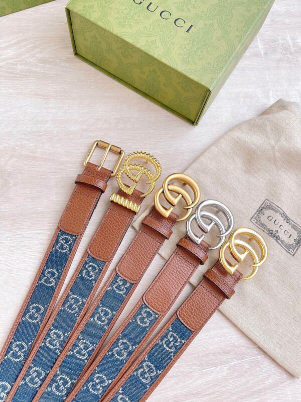 Gucci Belts with Different Buckles