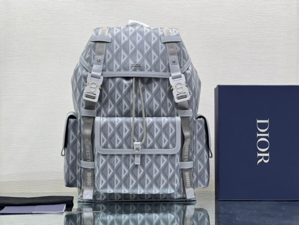 Dior Hit The Road Grey Backpack