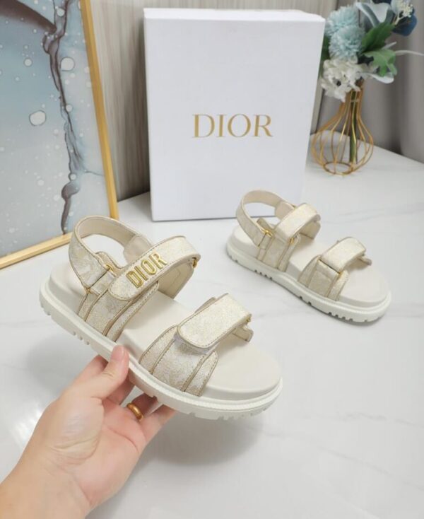 Dior Women White Sandals