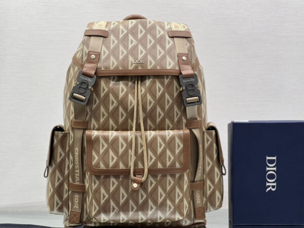 Dior Hit The Road Brown Backpack