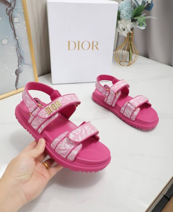 Dior Women Pink Sandals