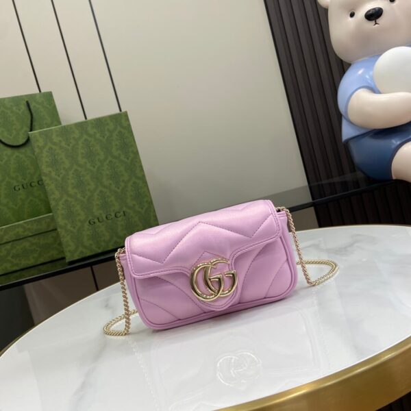 Gucci Marmont Pink Bags