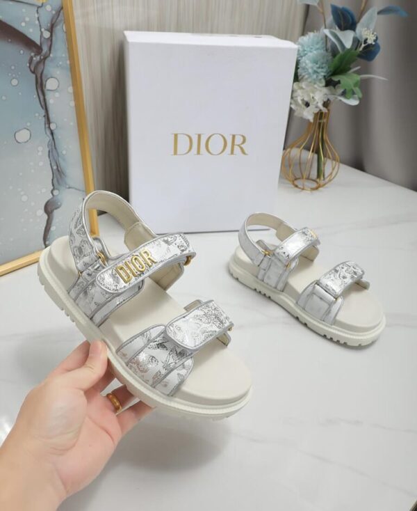 Dior White Women Sandals