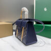 Goyard Blue Saigon Mini Bag - Image 5