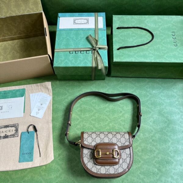 Gucci Horsebit Shoulder Bag - Image 3